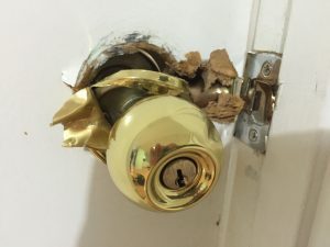Mr-Locksmith-Bedroom-lock-destroyed