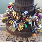 Love Locks Ponte Milvio Bridge in Rome