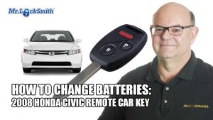 Replace Honda Civic Key Battery Mr. Locksmith Burnaby