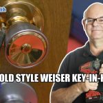 Rekey Old Wesier Key in Knob Locks Burnaby