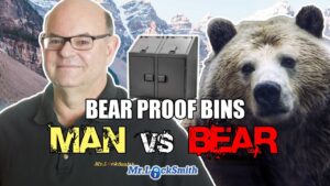 Bear Proof Bins | Man vs Bear (Mr. Locksmith Burnaby)