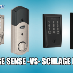 Schlage Sense VS Schlage BE365 Mr Locksmith Burnaby BC